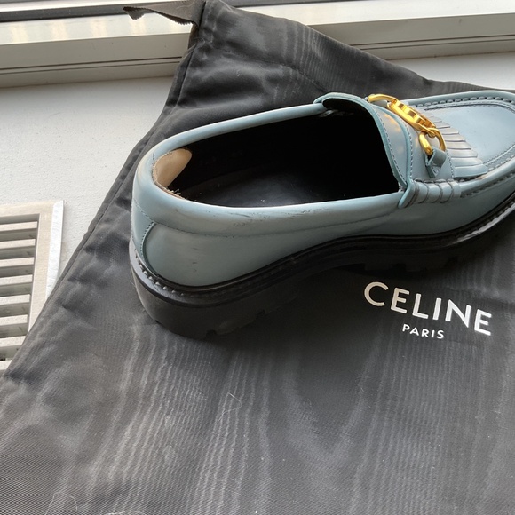 Celine Margaret Loafers in Blue Denim - size 36.5 - practically new! - Picture 6 of 9